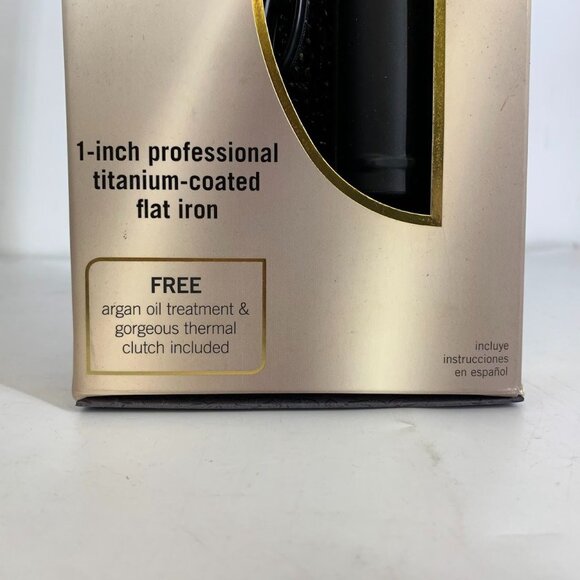 COFIA by Conair CSF1 Titanium Coated 1" Professional Flat Iron Hair Straightener - Picture 6 of 9